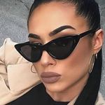 Fashion Plastic Shades Sunglasses Womens Cat Eye Sunglasses Lentes De Sol Mujer