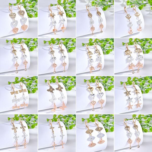 2025Tianmao Fashion Multicolor Jewelry Earrings Earrings Elegant Fashion Earrings