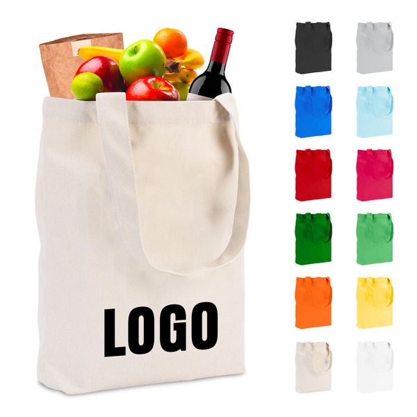 Custom Canvas Cotton Bag Casual Fashion Shoulder Handbags Designer Large Capacity Handbags for Women Tote Bag